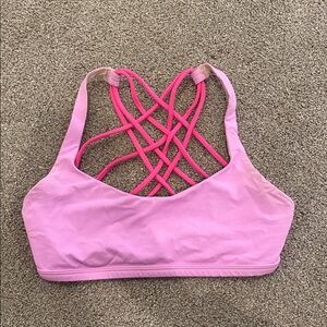 lululemon athletica Pink Sports Bra